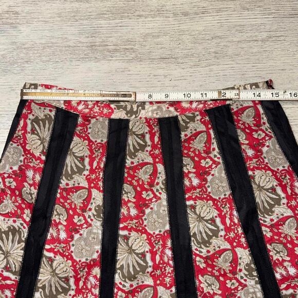 EUC Vera Moda Paneled  A-Line Skirt Size 30 inch Waist - Picture 4 of 6